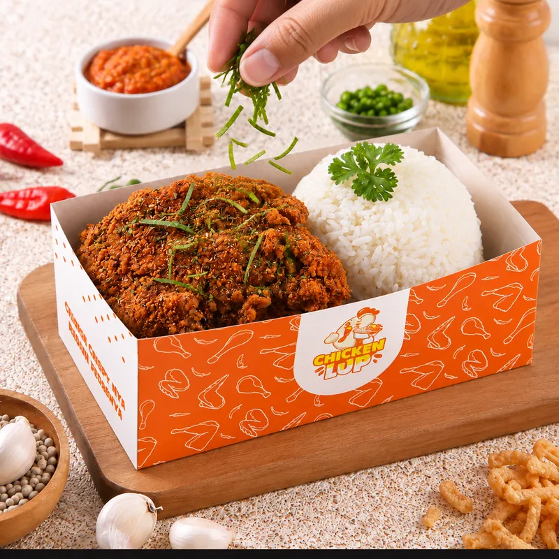 Nasi Ayam Daun Jeruk